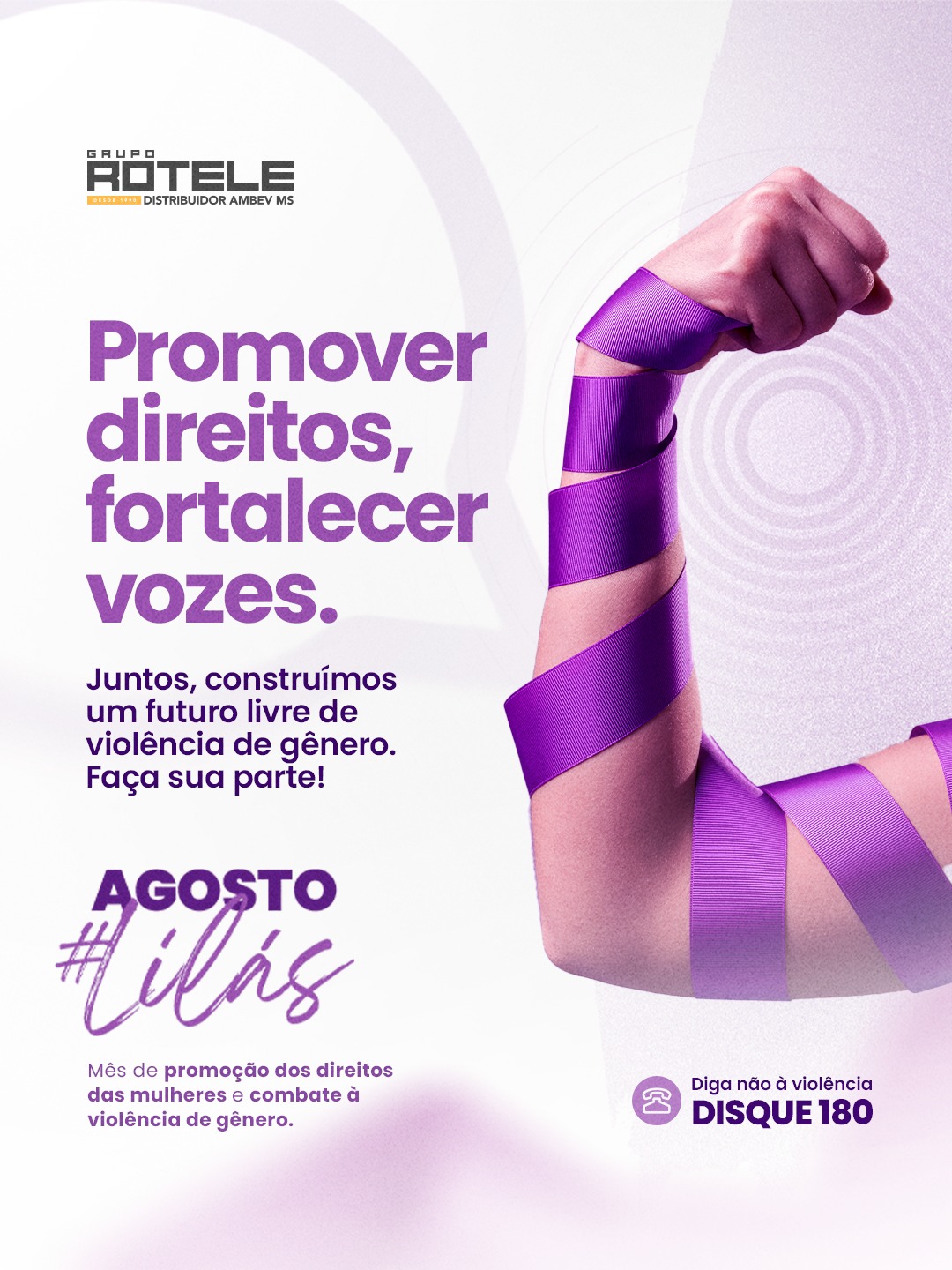 Campanha Agosto Lilás